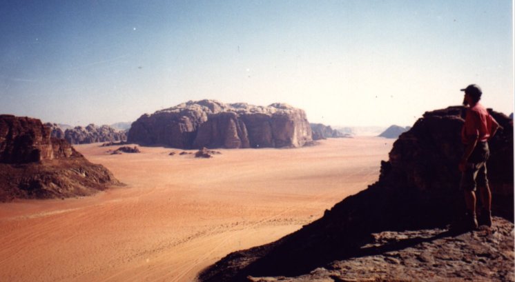 Jordanië, Wadi-Rum 23 september 1999